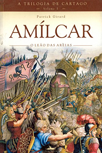 Capa brasileira de Amílcar: O Leão das Areias